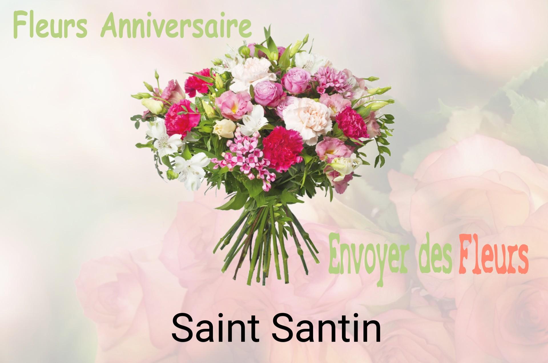 Bouquet de fleurs d’anniversaire livré à Saint-Santin